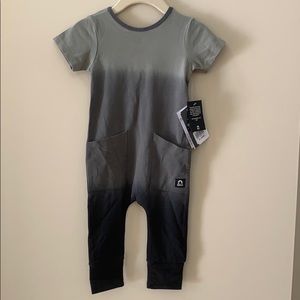NWT RAGS Romper with Pockets Size 6-12 Months